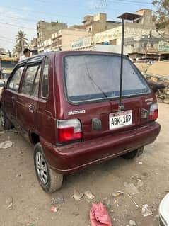 Suzuki Mehran 1998 arjent sale all clear