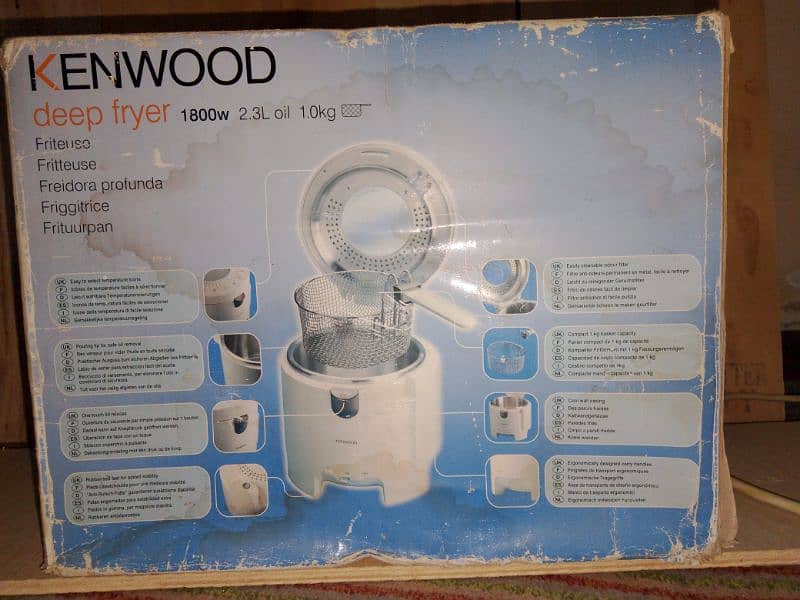 Kenwood deep fryer 1800 w 1