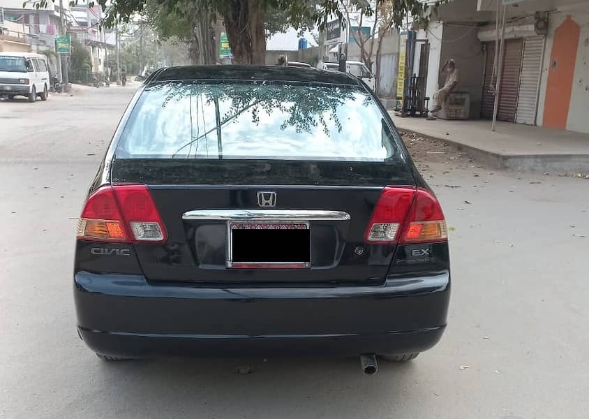 Honda Civic EXi 2006 Black Auto 1