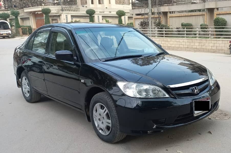 Honda Civic EXi 2006 Black Auto 3