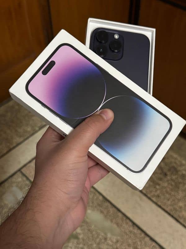 iphone 14 pro max purple 128gb 6