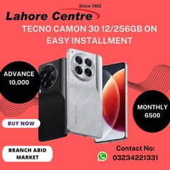 Tecno Camon 30 (8/256GB) Mobile On Installment In Lahore