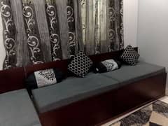 L shaped sofa set