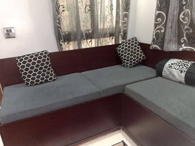 L shaped sofa set 1