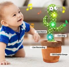 Dancing Cactus Plush Toy For Kids