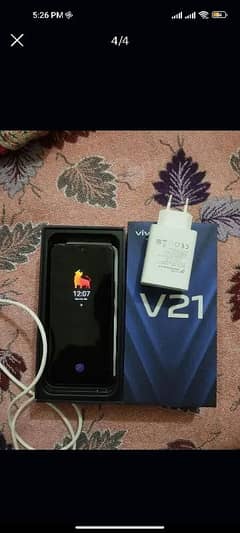 Vivo V21 Full Box  Finger Work Just Panel Change