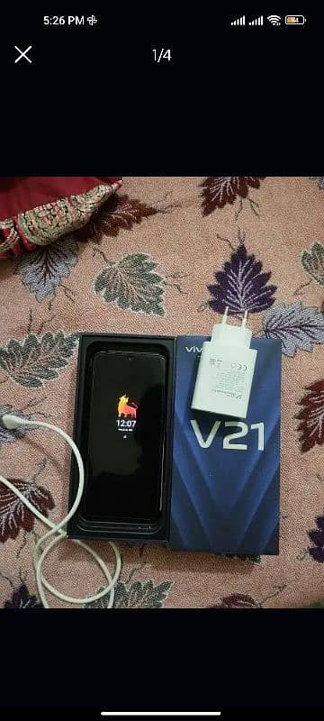 Vivo V21 Full Box  Finger Work Just Panel Change 3