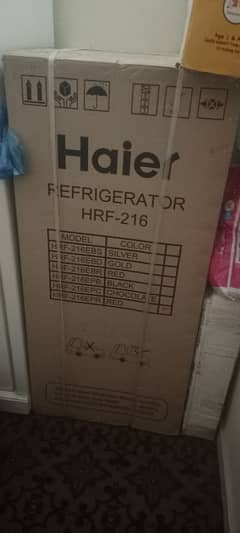 haier HRF-216EPR red color