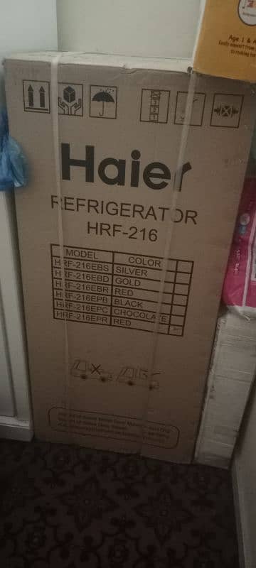 haier HRF-216EPR red color 0