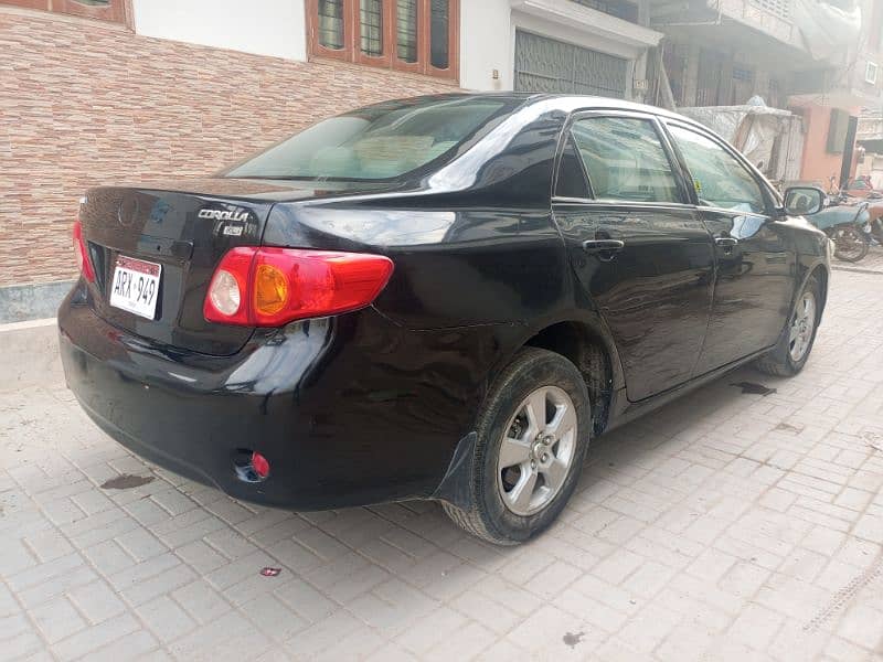 Toyota Corolla XLI 2009 6