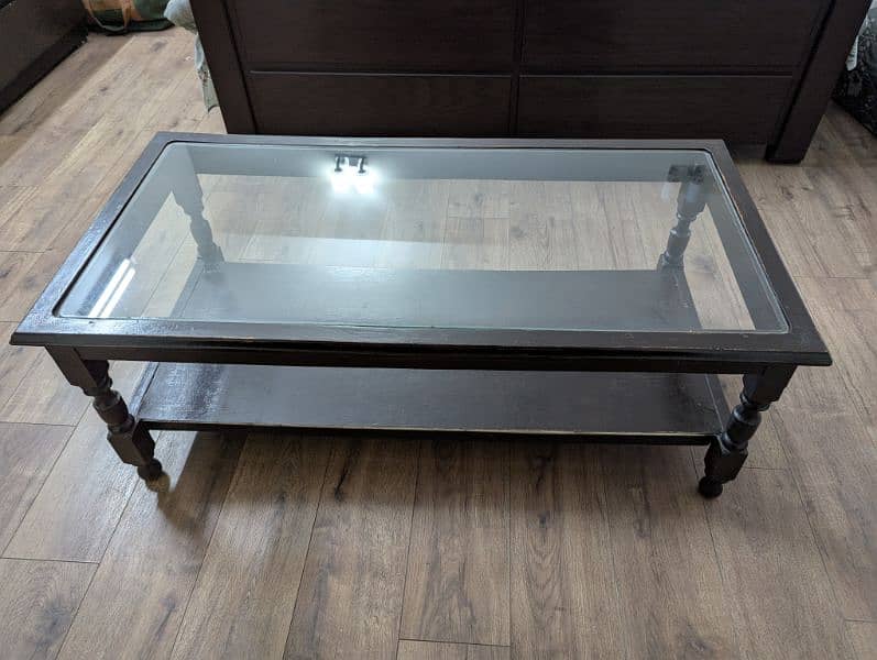 wooden centre table for sale 1