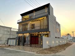 10 Marla Corner Brand New Luxury Tripple Storey Luxrious House For Sale in Buch Multan