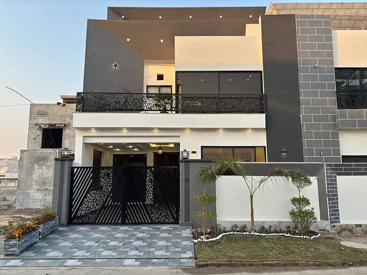 5 Marla Tripple Storey Brand New Modern House For Sale in Buch Villas Multan. 0