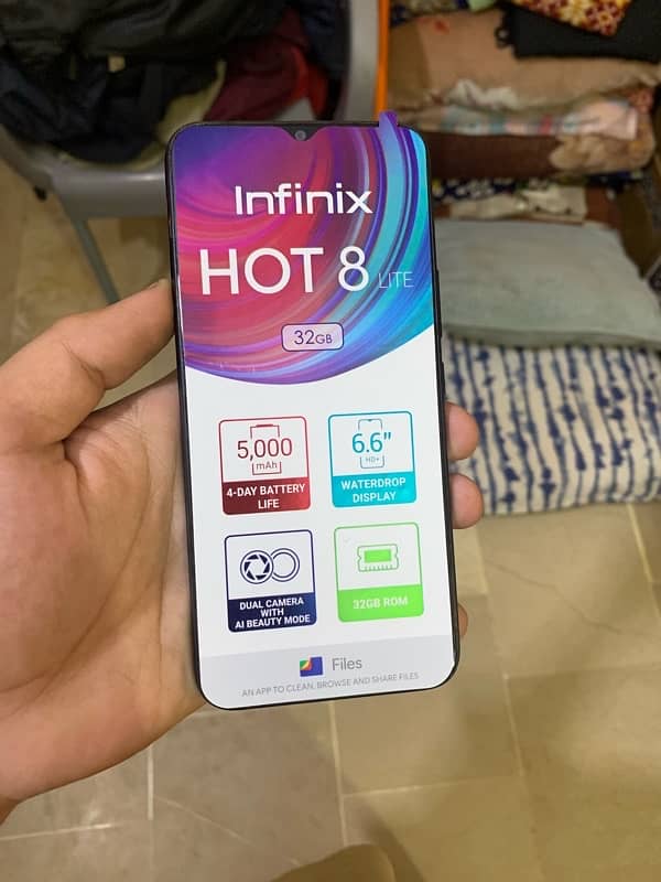 I am salling infinix Hot 8 1