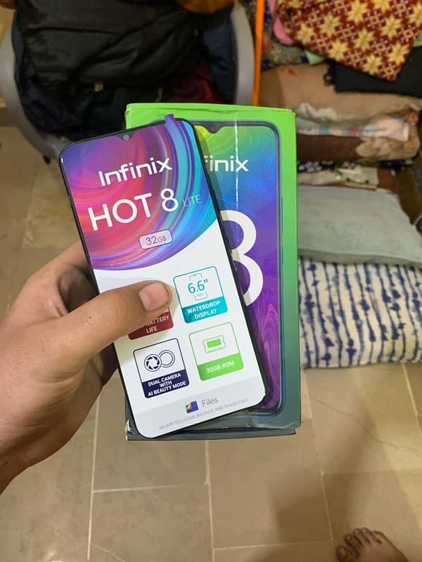 I am salling infinix Hot 8 3