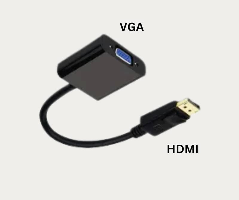  HDMI to VGA Converter - High-Quality Adapter for Display Connection 1