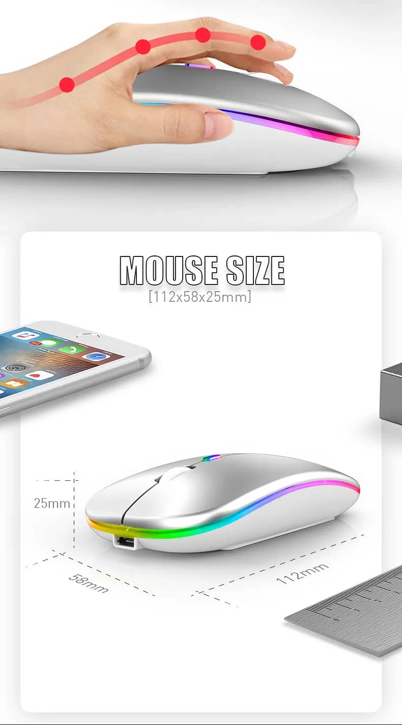 Bluetooth Wireless Mouse 6
