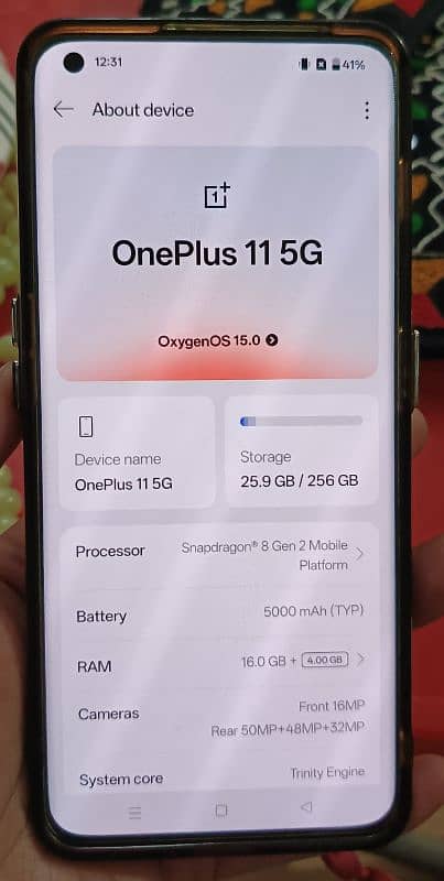 One Plus 11 5G non pta 3