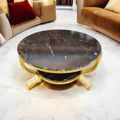 MS Center Table Coffee Table New Arrival, Round Shape, Elegant, unique