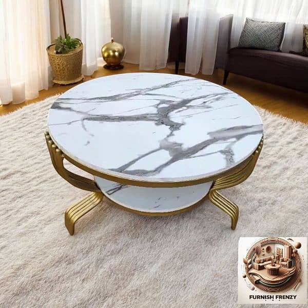 Ramdan sale MS Center Table Coffee Table New Arrival, Round Shape, 5