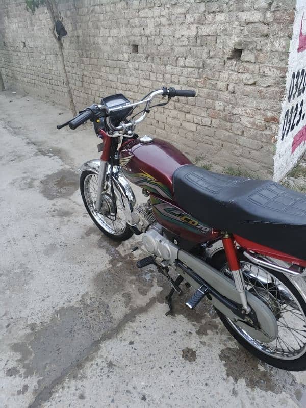 Honda 70t all ok hai total janman hai 1