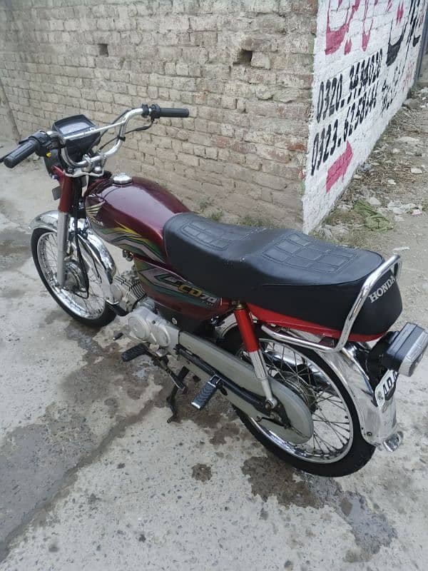 Honda 70t all ok hai total janman hai 5