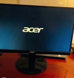 Acer LCD Monitor 22 Inches, Slim LED, Smart Screen.