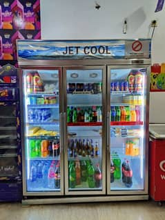 Jet Cool 3 door Commercial Fridge Imported