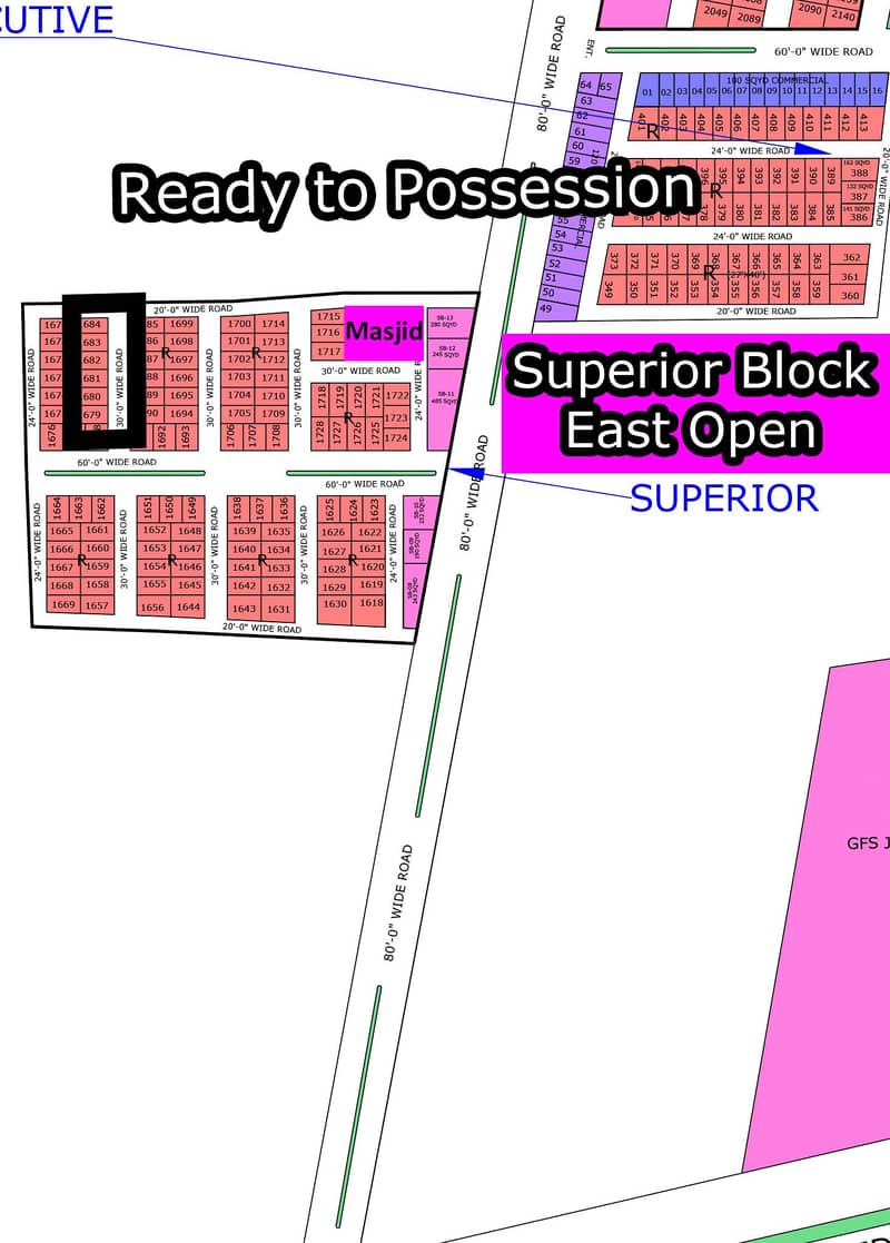 R - (Superior Block) North Town Residency Phase - 01 (Surjani 1