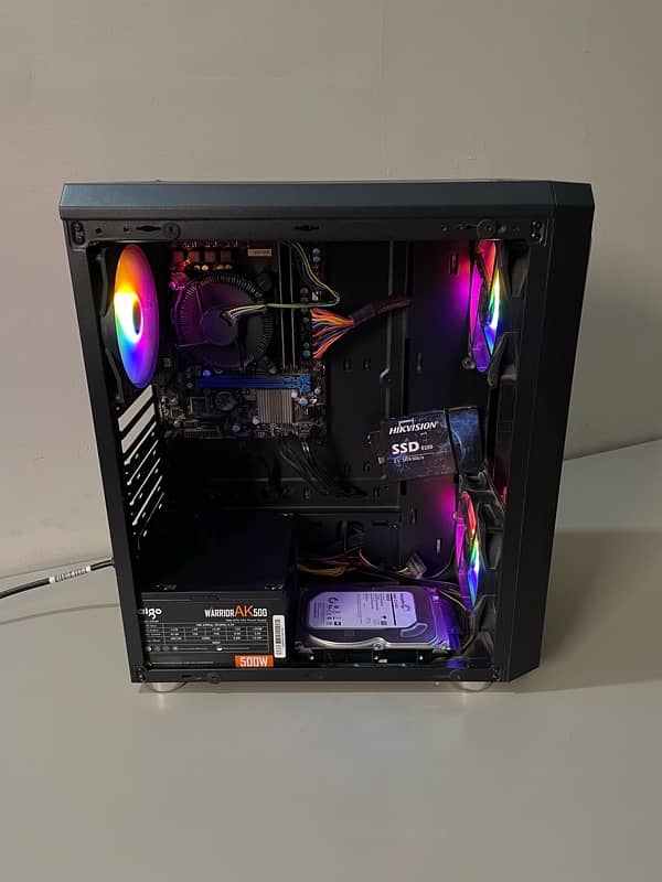 Custom gaming pc computer setup 2