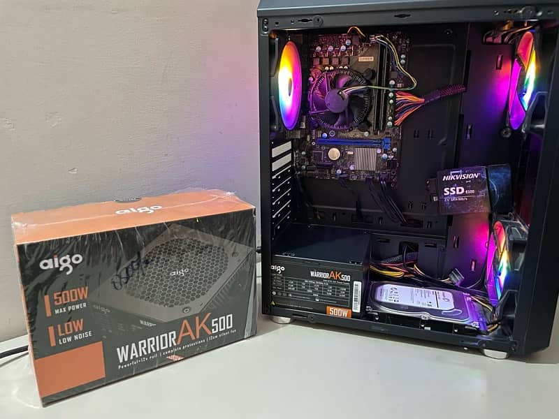 Custom gaming pc computer setup 6