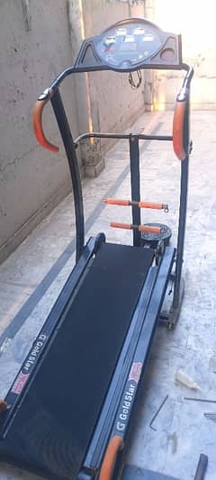 manual treadmill with Rollers and twister Exercise machine heavy duty