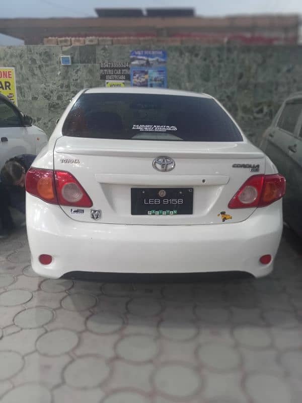 Toyota Corolla XLI 2010 6