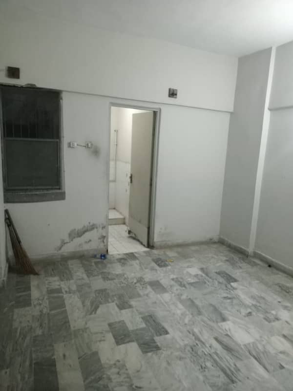 Flat Rent per Majood hai. . . Near Johar-Mor karachi 3