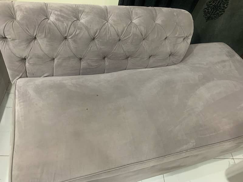 L shape sofa grey 4