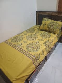 set of 2 single bed