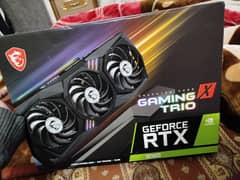 Geforce rtx 3060 Gaming X Trio Msi Graphic Card