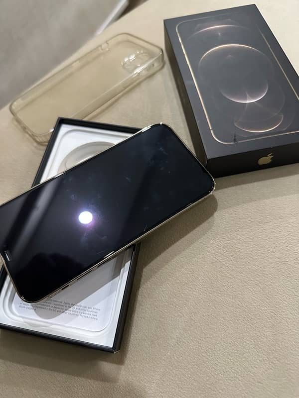 iPhone 12 Pro | PTA Approved | 128 GB | Gold | 10/10 | 84% battery 0