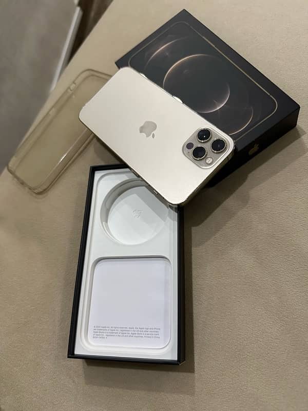 iPhone 12 Pro | PTA Approved | 128 GB | Gold | 10/10 | 84% battery 6