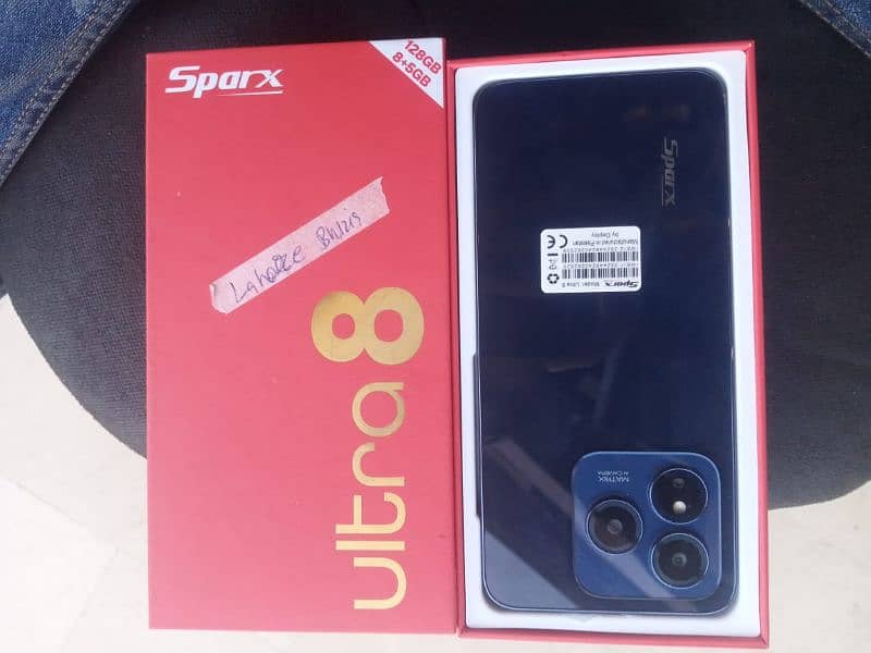 Sparx Ultra 8 pro memory 8 128 6