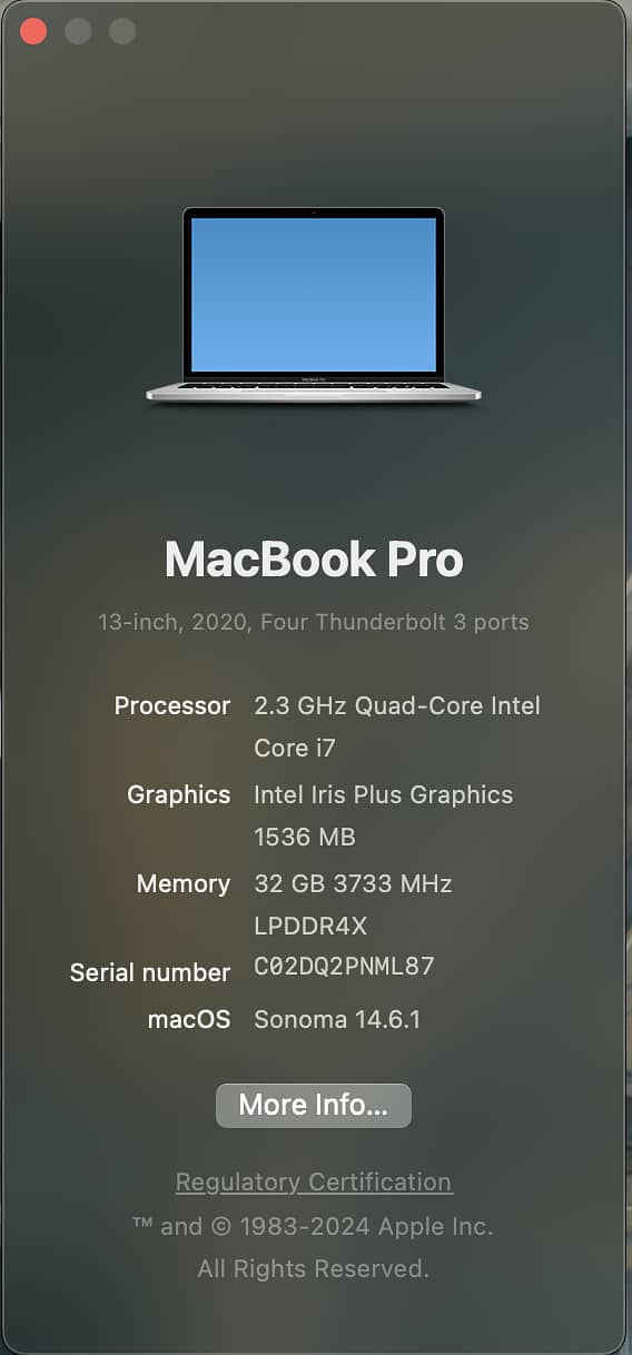 Macbook Pro - 2020 6