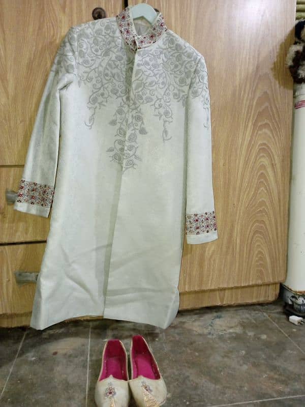 Complete Sherwani Junaid Jamshed Style Used 0