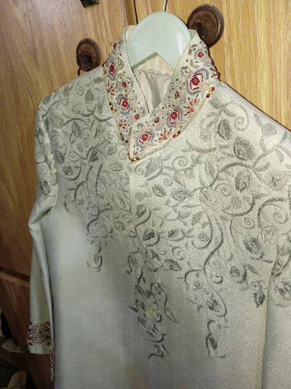 Complete Sherwani Junaid Jamshed Style Used 1