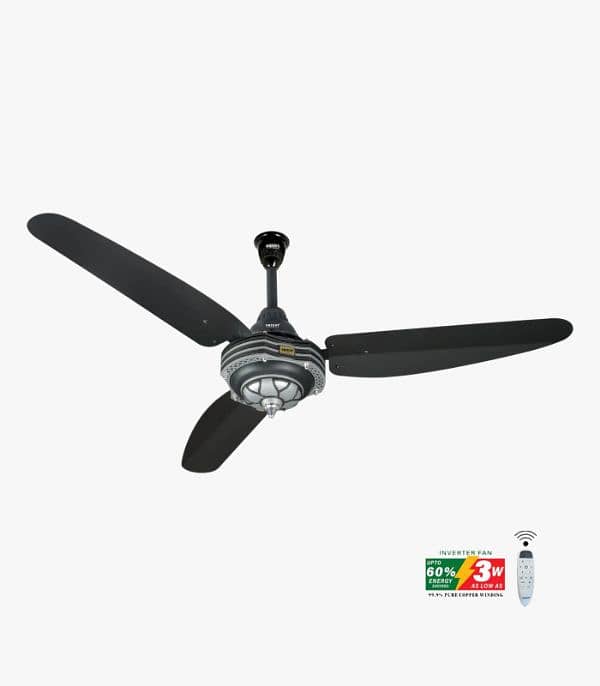 Orient inverter Ceiling Fan 30 watts Crown Model Fan 2