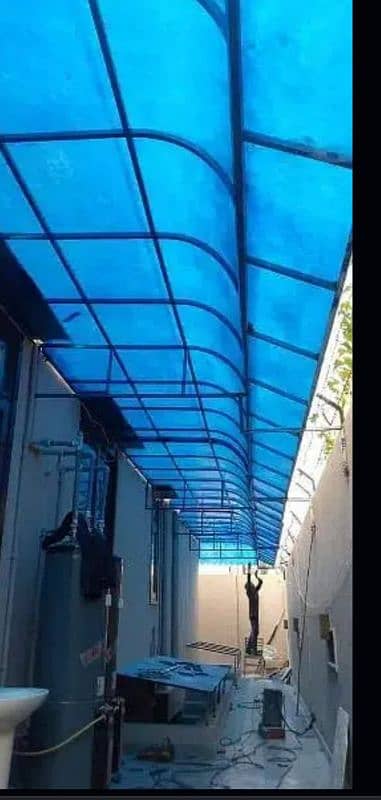 Tensile Shades | Car parking shade sun shade| Fiberglass  Shades 5