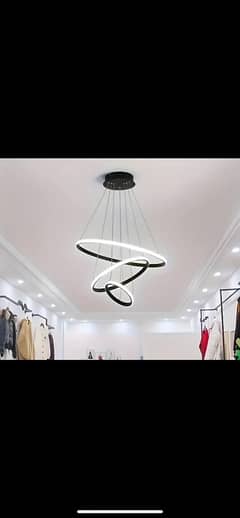 Modern LED Ring Chandelier