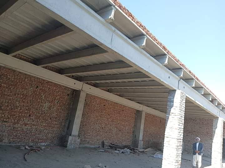Boundary wall/Precast boundary wall/Girders/slabs/control shed roof 11