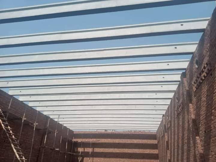 Boundary wall/Precast boundary wall/Girders/slabs/control shed roof 12