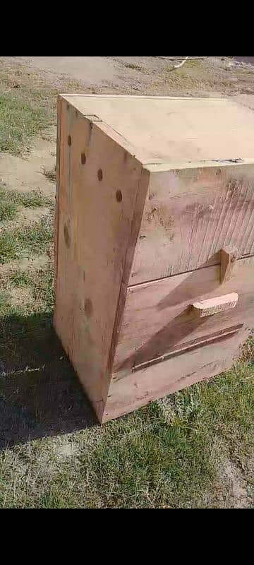 raw breeding box only 1time use shesham wood 1