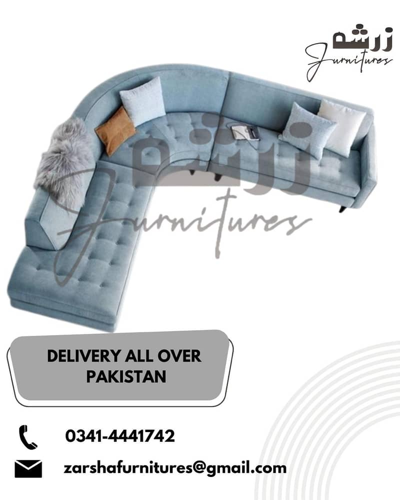 15k Per Seat - L Shape Sofa -5 Seater Sofa - 6 Seater Sofa - Sofa Set 10